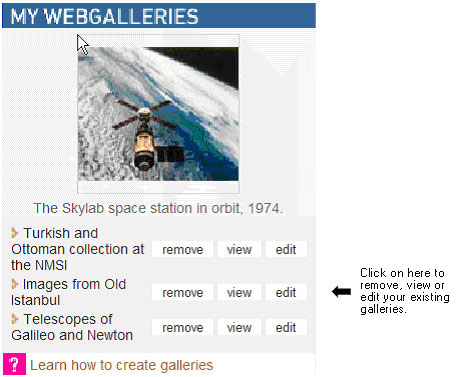 Fig 01: My web galleries